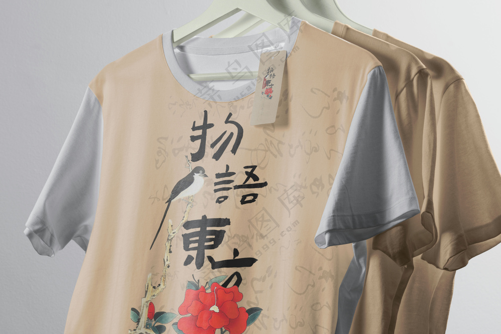 文创短袖 衣服T恤 文化衫样机