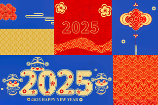 蛇年素材           蛇年挂历海报