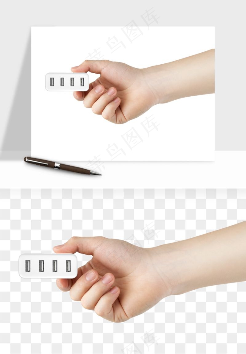 手势手部动作手指png免抠
