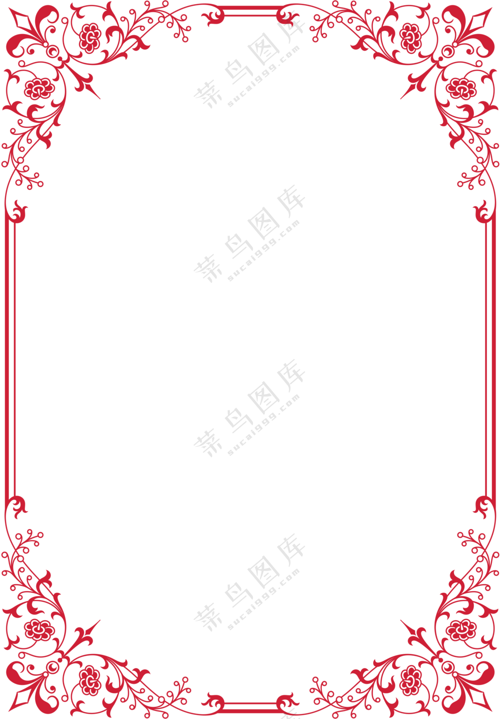 欧式花纹边框元素 (12)