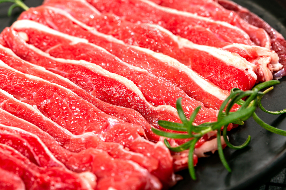 牛肉片美食图片