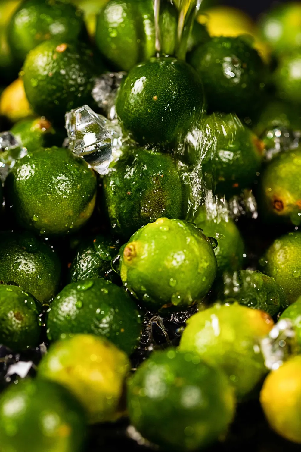 青柠水果背景素材