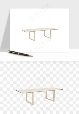 现代时尚桌子家具png免抠