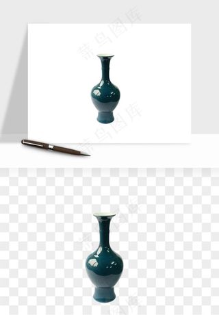 花瓶摆件陶瓷png免抠