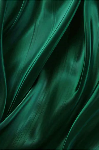 墨绿绿叶植物叶片插画端午节插画背景