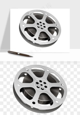 电影黑胶胶片png免抠