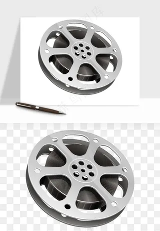 电影黑胶胶片png免抠