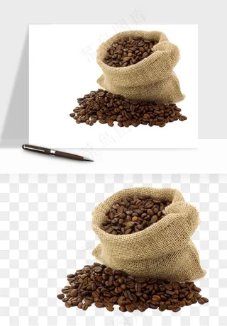 咖啡豆png免抠