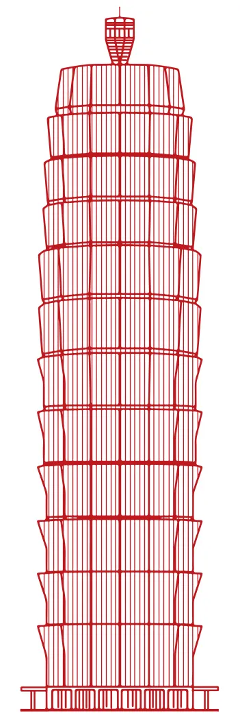 郑州千禧大厦（大玉米）线稿