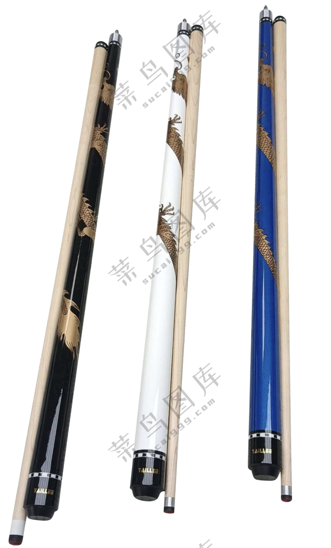 龙纹青花台球杆魔龙美图