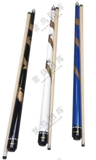 龙纹青花台球杆魔龙美图