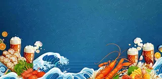 中餐美食食物背景