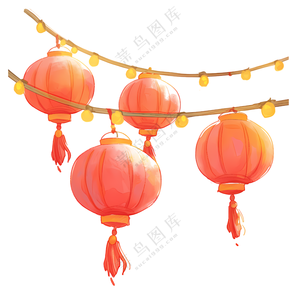 中国新年灯笼