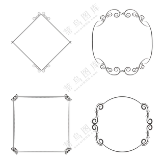 花纹边框元素 (3)