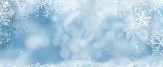 冬天雪花雪白蓝色寒冷小寒大寒摄影图