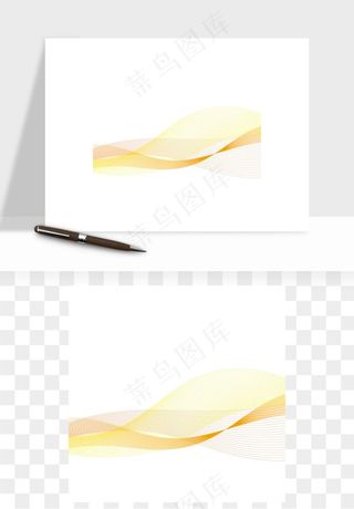 科技飘带波浪线条矢量png免抠