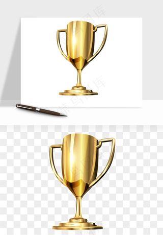 荣誉奖杯冠军金奖png免抠