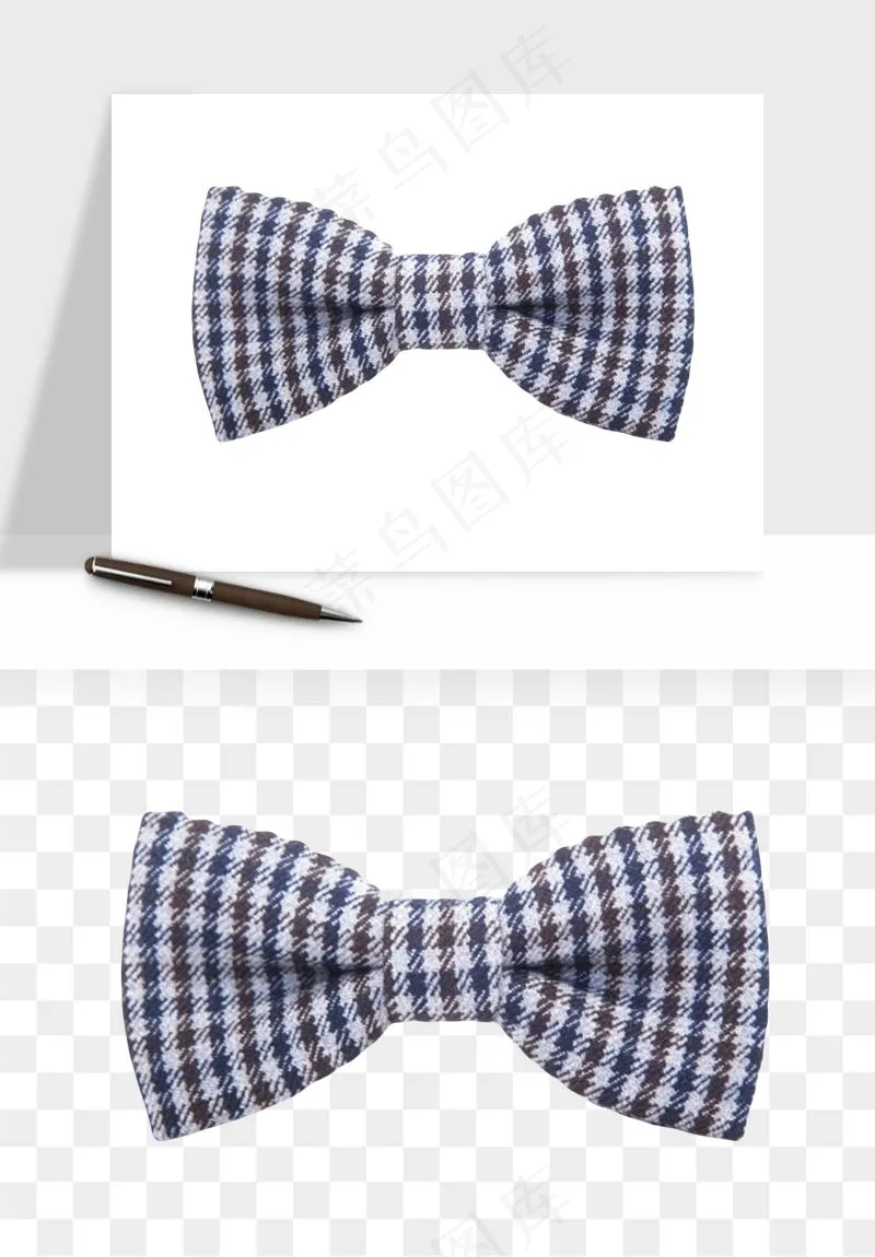蝴蝶结西装领结png免抠