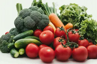 生鲜蔬菜蔬果绿色健康摄影图