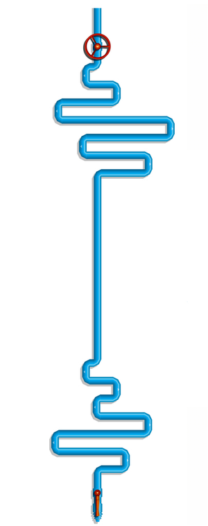 水管自来水油气管道暖气线路图管道接口水暖用品