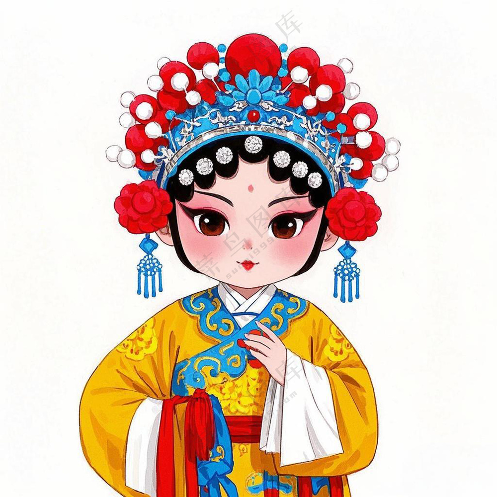 京剧人物四