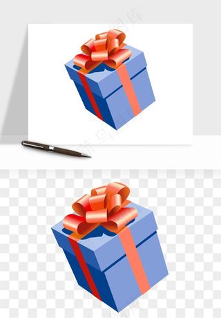 礼盒礼物png免抠