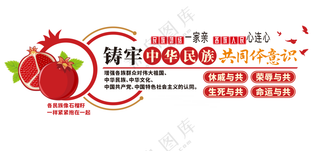 民族团结标语文化墙