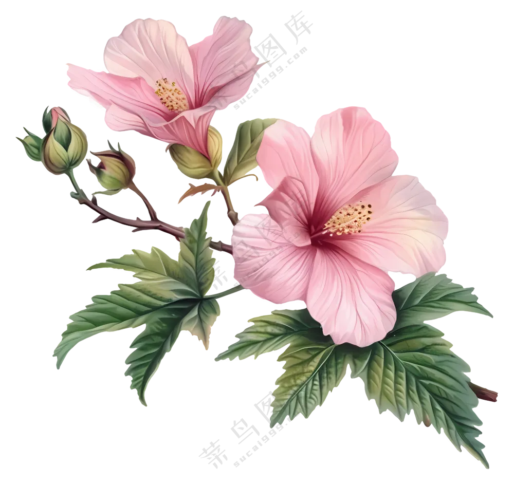 盛开的红色花朵