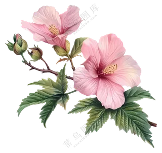 盛开的红色花朵