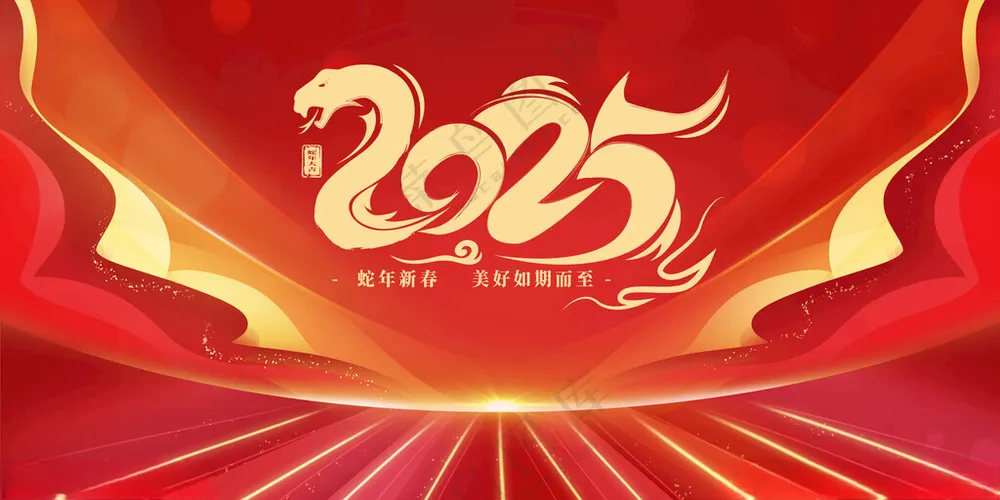 蛇年包装 2025蛇年蛇年2025海报