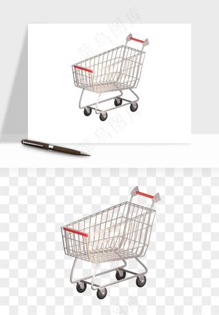 购物车购物篮png免抠图