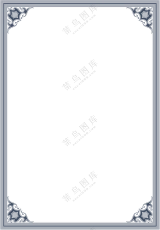 欧式花纹边框元素 (1)