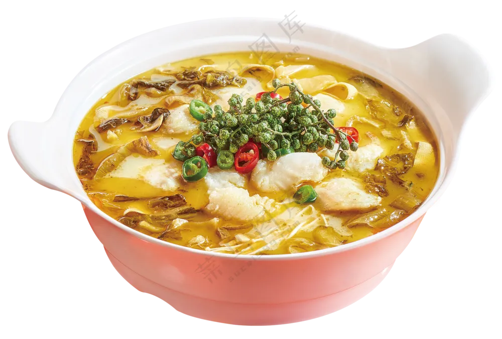 美食青花椒酸菜鱼