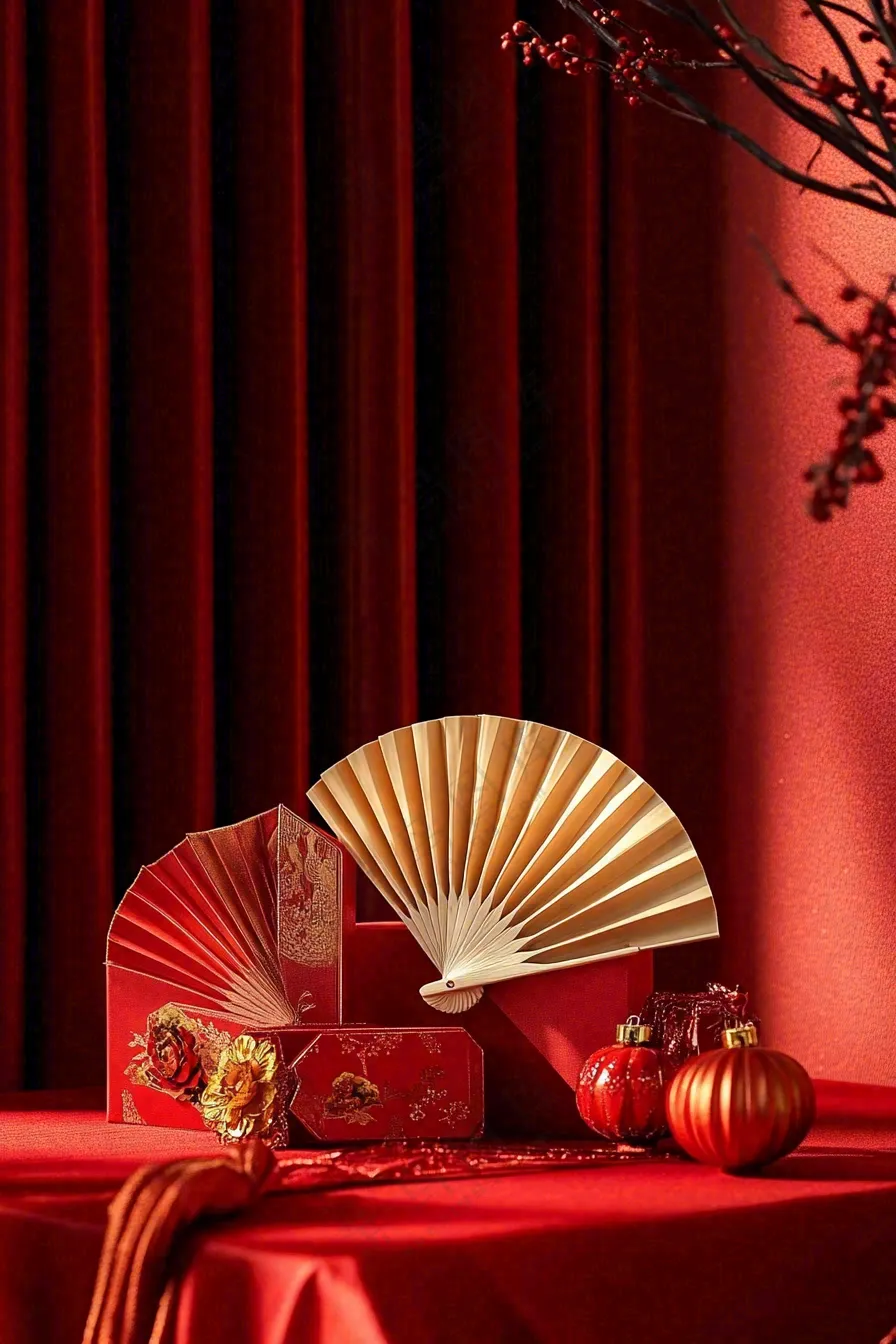 年货节促销电商背景