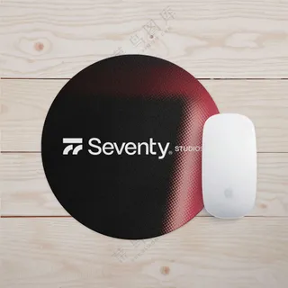 黑色文创鼠标垫样机-11