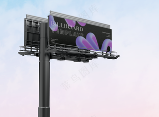 户外广告牌海报样机-17