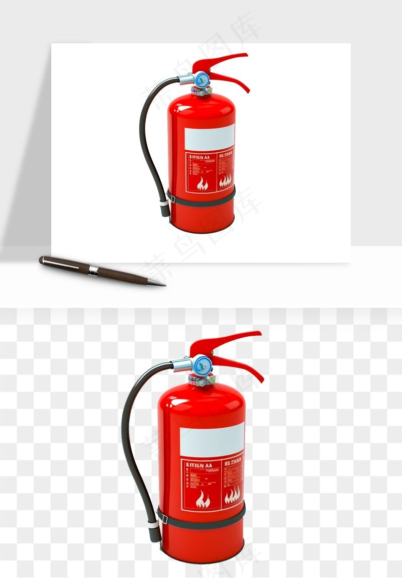 灭火器消防png免抠