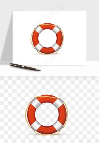 游泳圈png免抠