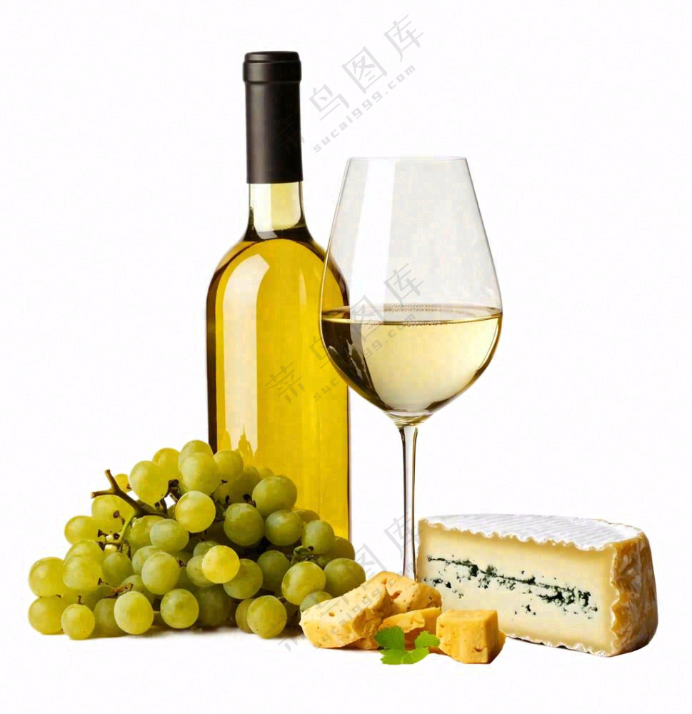 葡萄酒杯奶酪水果葡萄摄影图免抠