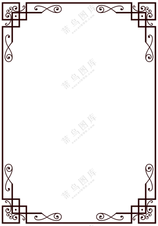 欧式花纹边框 (11)