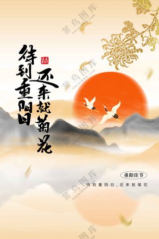 重阳节节日活动海报