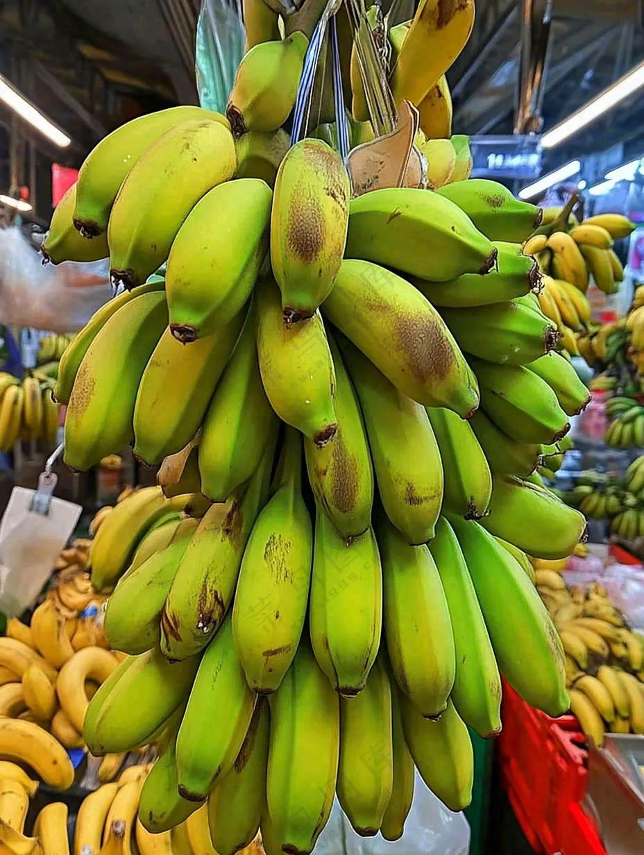 香蕉成熟水果摄影图