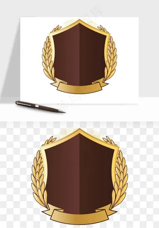 盾牌护盾认证品质徽章png免抠