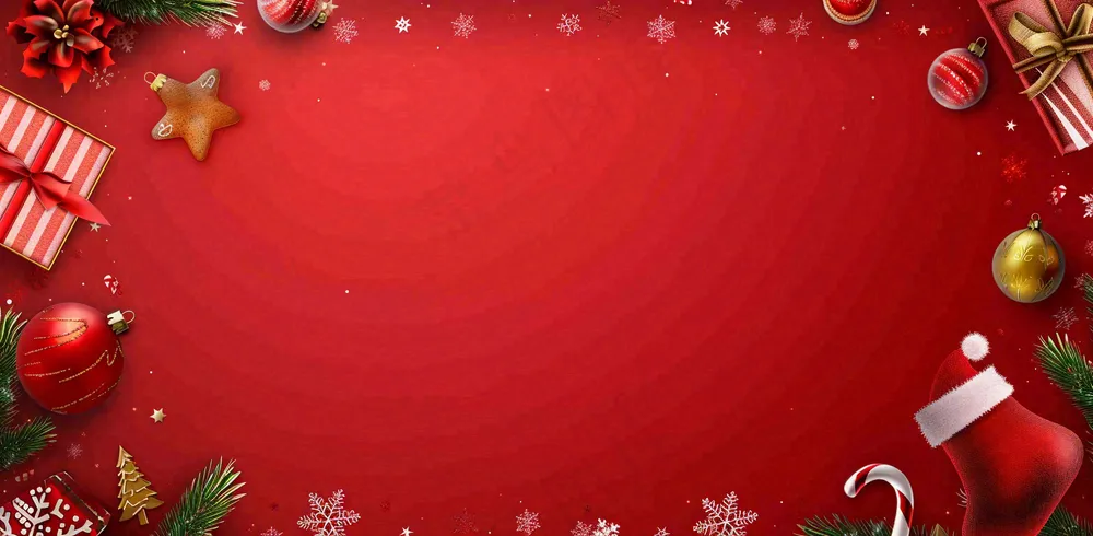 平安夜卡通节日背景