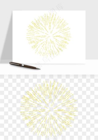 卡通烟花烟火礼花png免抠