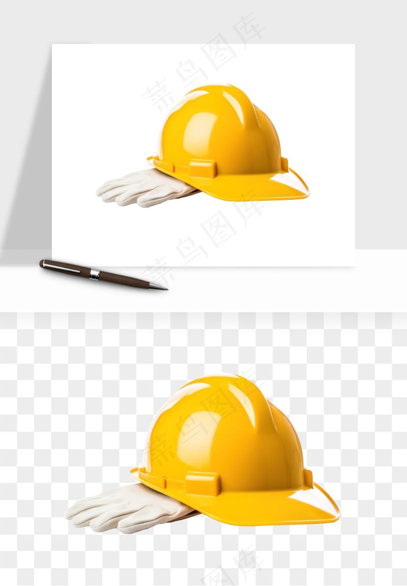 安全帽png免抠