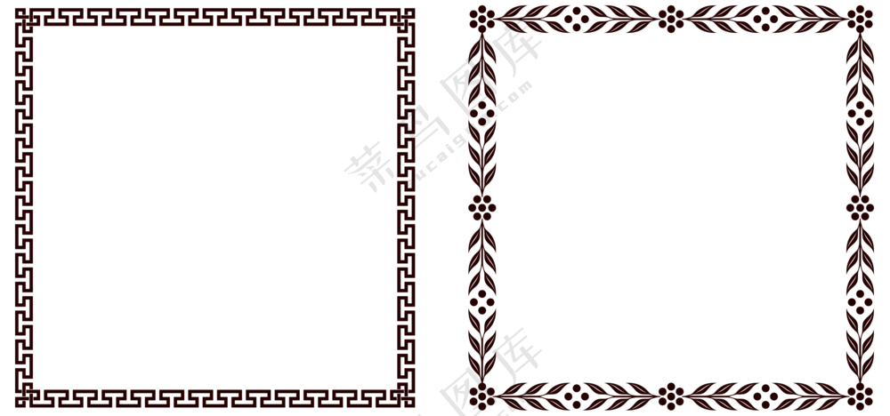 欧式花纹边框 (12)