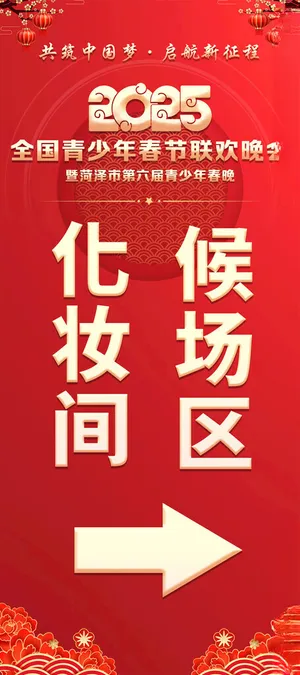 指引展架广告设计海报设计