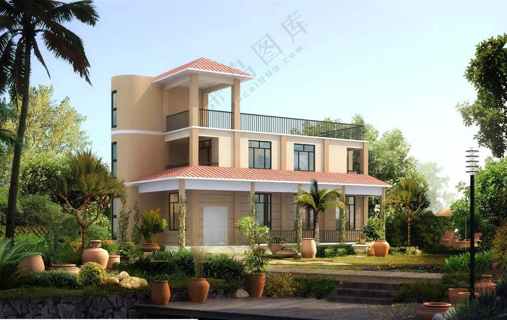 39-两层别墅施工图