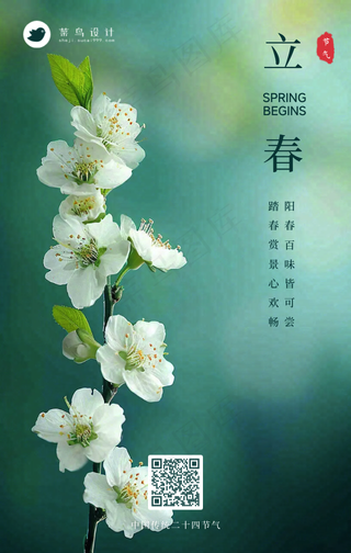 立春手机海报